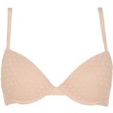 Emporio Armani All Over Eagle Mesh Push Up Removable Pads Bh