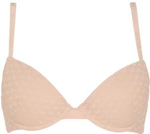 Emporio Armani All Over Eagle Mesh Push Up Removable Pads Bh