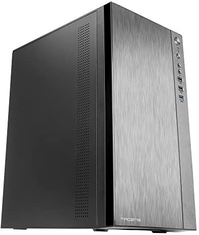 Tacens - Anima ACX - Micro-ATX Computerkast - Zwart - Aluminium Afwerking