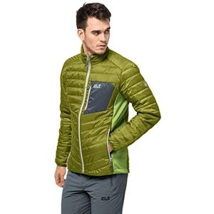 Jack Wolfskin Routeburn Herenjas, M bovenkleding, gouden cipres, 3X-Large, gouden cipres, 3XL