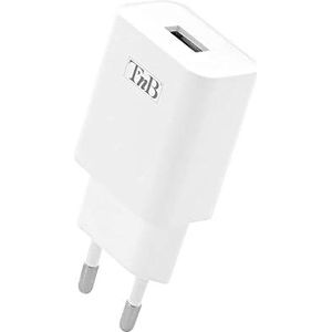 T'nB Tnb netlader, 12 W, 1 USB 2,4 A, wit