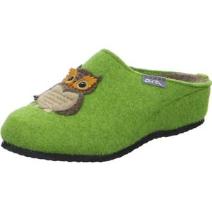 ARA Comfy Pantoffels voor dames, groen, 42 EU