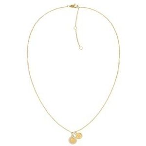 Tommy Hilfiger - Damesketting - Goud - Roestvrij Staal - Hangers met Kristallen