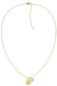 Tommy Hilfiger - Damesketting - Goud - Roestvrij Staal - Hangers met Kristallen