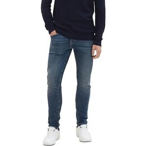 TOM TAILOR Troy Slim Jeans voor heren, 10119 - Used Mid Stone Blue Denim, 29W / 32L