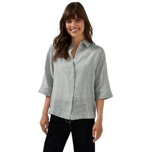 Cecil Damesblouse, Chambray Balmy Kaki, XL