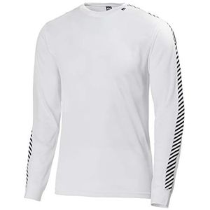 Helly Hansen HH Lifa Stripe Crew functioneel shirt voor heren, thermoactief sportondergoed voor joggen, zeilen, wandelen of skiën