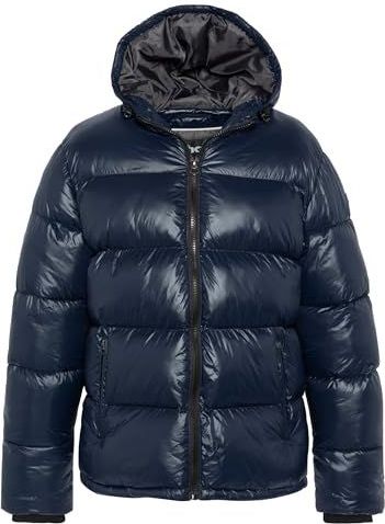 SCHOTT - Columbus - Donsjas - Marineblauw - Nylon