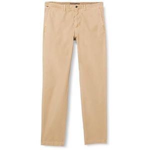 Tommy Hilfiger Chino Chelsea Gabardine Gmd Geweven Broek heren, beige (Batique Khaki), 28W / 28L