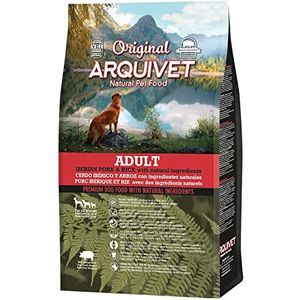 Arquivet Originele Adult 3 kg - voer voor volwassen honden - Iberisch varkensvlees en rijst - hondenvoer - droogvoer voor honden - gezond voer