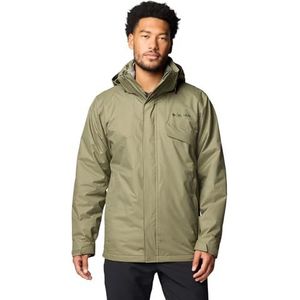 Columbia - Bugaboo III Fleece Interchange Jacket - Regenjas - Stone Green - 100% Nylon