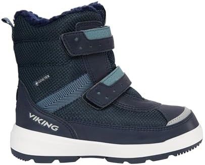Viking - Play Reflex Warm GTX - Snowboots - Blauw marine - Unisex voor Kinderen