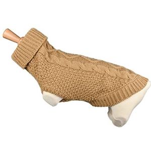 Pullover Fantasie beige gedraaid