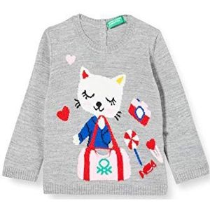 United Colors of Benetton Maglia G/C M/L sweatshirt voor meisjes - grijs - Large