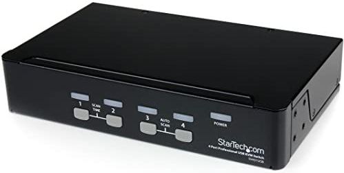 StarTech.com 2-poort DVI USB KVM-switch met Audio en USB 2.0-hub