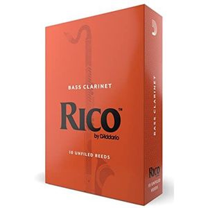 Rico 2.5 Sterkte Rieten voor Basklarinet (Pack van 10)