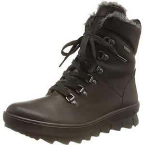 Legero Novara Sneeuwlaarzen voor dames, warm gevoerde Gore-tex, zwart 0100, 37.5 EU