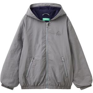 United Colors of Benetton Jas voor kinderen en jongeren, Grijs, 130