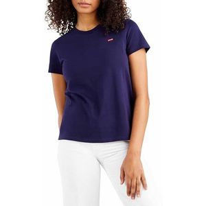 Levi's Perfect Tee T-Shirt dames, See Captain Blue, XS
