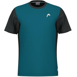HEAD Slice T-Shirt Jongens Teal, Turkoois, 152