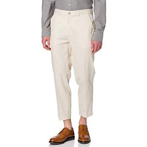 CASUAL FRIDAY Heren Pepe Linen Pants Casual Broek, 135304_light zand, 33W / 34L