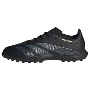 adidas Unisex League J Voetbalschoenen Turf Schoenen, Core Zwart Carbon Goud Met, 38 2/3 EU