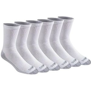 Dickies Dri-tech herensokken met vochtregulatie, halflang model voor extra comfort, verkrijgbaar in maten M–XL, set van 6 of 12 paar, X-Large