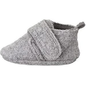 Sterntaler Uniseks baby kruipschoen slippers, rookgrijs., 17/18 EU