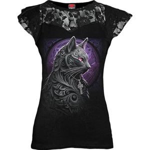 Spiral Celtic Whiskers T-shirt zwart 3XL 95% viscose, 5% elastaan Gothic, Rock wear
