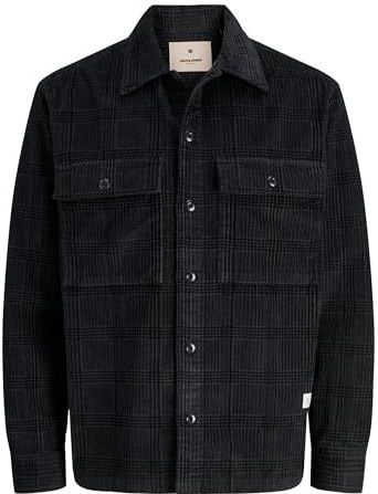 Jack & Jones - Jprbluwill Corduroy Overshirt - Volcanic Ash - Overhemd