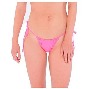 Hurley Dames Solid Revo Cheeky Tie Side Bikini Bottoms