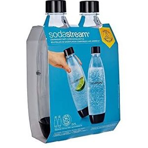 SodaStream Zekering flessen - Accessoires voor watersproeiers - Transparant - Zwart