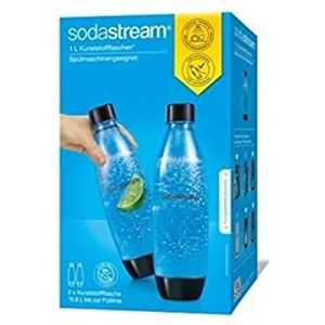 SodaStream Zekering flessen - Accessoires voor watersproeiers - Transparant - Zwart