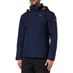 Schöffel Partinello M, 3-in-1 jas voor heren, wind- en waterdichte winterjas met apart bruikbare fleecejas, comfortabele regenjas met verstelbare capuchon