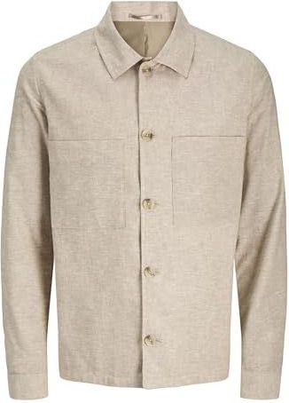 Jack & Jones - JPRRiviera - Tussenjas - Beige gemêleerd