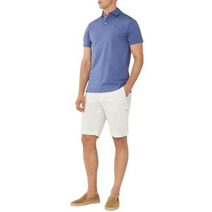 Hackett London Heren Birds Eye Shorts, Wit (Canvas Wit), 38, Wit (Canvas Wit), 48