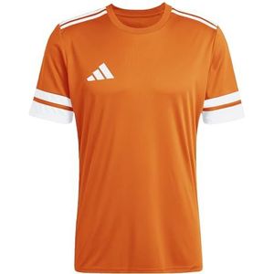 adidas Heren SQUADRA25 JERSEY SHORT SLEEVE, team orange/white, S