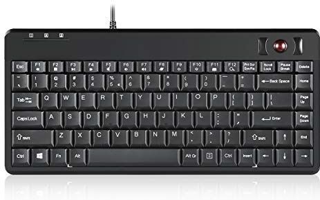 Perixx - PERIBOARD-505H PLUS - Bedrade Toetsenbord - Zwart - USB - QWERTY US