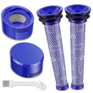 2 stuks V8 V7 filter HEPA voor Dyson, achter-motorfilter en voorfilter voor Dyson V7 V8 Animal Absolute Plus Pro Fluffy accustofzuiger Motorhead reserveonderdelen filterset accessoires
