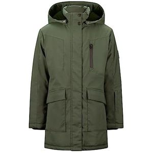 Retour Denim de Luxe Girl's Silke Parka, deep Olive, 15/16, Deep Olive