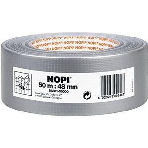 Nopi reparatietape zilver, 50 m: 50 mm