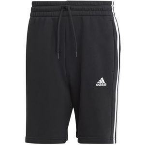 adidas Heren Essentials Fleece 3-Stripes Shorts, black, L Tall