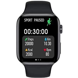 Smartwatch voor heren, smartwatch voor Android en iOS, IP68, waterdicht, fitnesshorloge