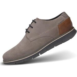 bugatti Heren 331-ARY02 veterschoenen, 40 EU, lichtgrijs, 40 EU