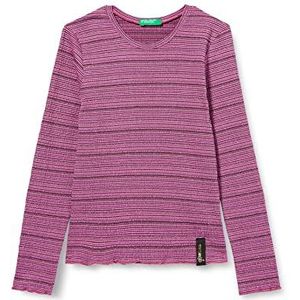 United Colors of Benetton T-shirt M/L 3HDTC106U lang shirt, violet 902, M voor meisjes