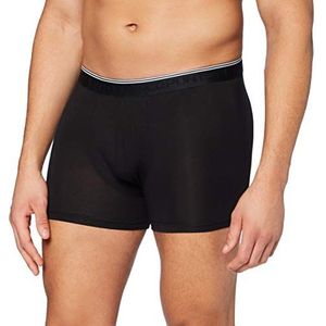 Punto Blanco Bambu Boxer Shorts voor heren, Zwart, 10