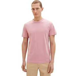 TOM TAILOR Uomini T-shirt 1035552, 13009 - Velvet Rose, 3XL