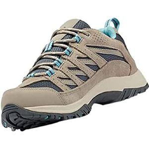 Columbia Women's Crestwood, Low Rise Trekking and Hiking Shoes, Graphite/Kettle, 4