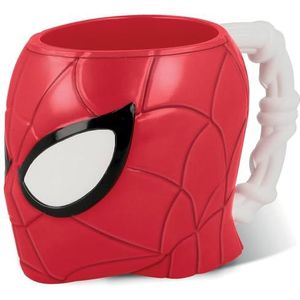 Marvel Spiderman 3D-figuur Spiderman kinderbeker 210 ml met handvat