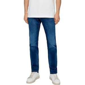s.Oliver Heren Jeans Broek Slim Fit Keith Blue 31, blauw, 31W x 36L